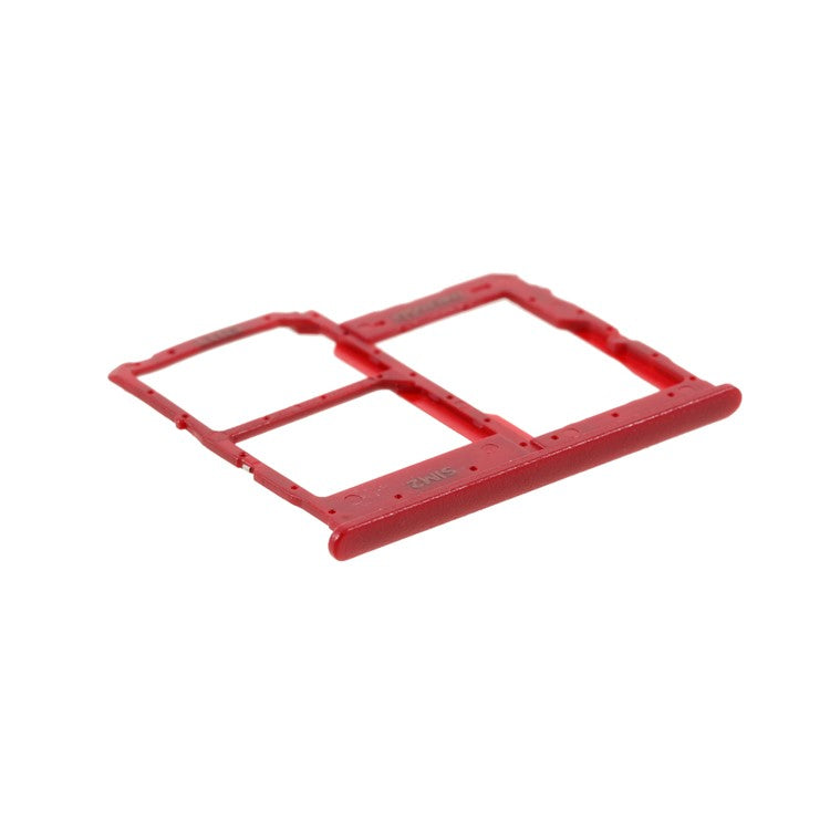 OEM-Dual-SIM-Card-+-Micro-SD-Card-Tray-Holder-Repair-Part-for-Samsung-Galaxy-A01-Core-A013--Red