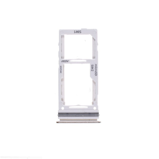 For-Samsung-Galaxy-A52-4G-A525-/-A72-4G-A725-OEM-Dual-SIM-Card-Tray-Holder-Replacement-(without-Logo)--White