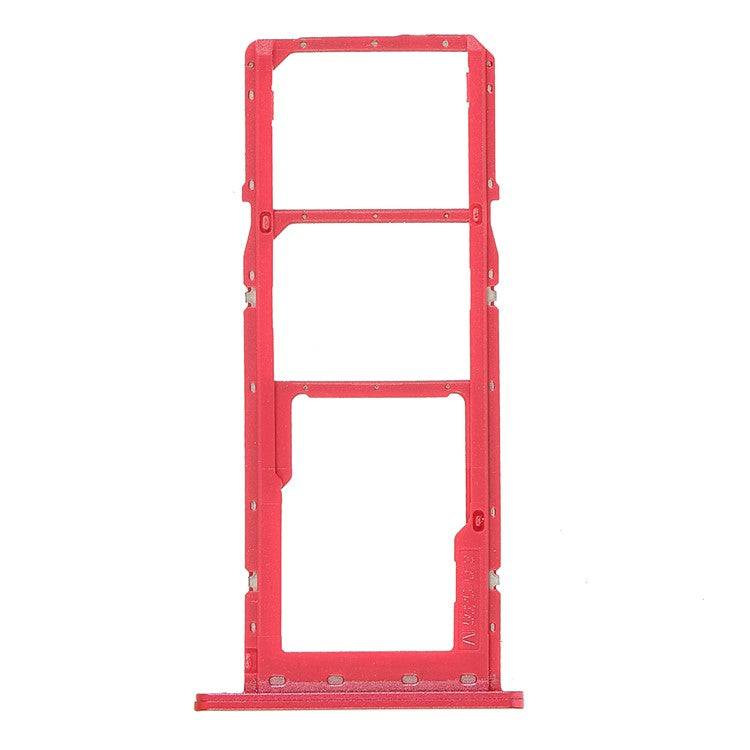 OEM-Dual-SIM-+-TF-Card-Tray-Holder-Replacement-(without-Logo)-for-Samsung-Galaxy-A03s-(164.2-x-75.9-x-9.1mm)--Red
