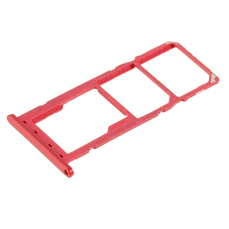 OEM-Dual-SIM-+-TF-Card-Tray-Holder-Replacement-(without-Logo)-for-Samsung-Galaxy-A03s-(164.2-x-75.9-x-9.1mm)--Red