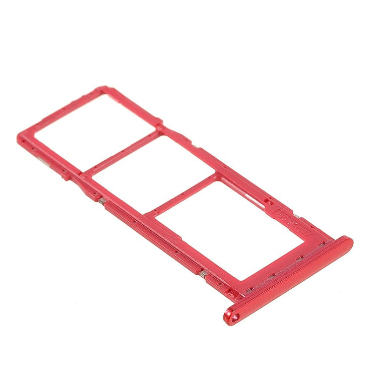 OEM-Dual-SIM-+-TF-Card-Tray-Holder-Replacement-(without-Logo)-for-Samsung-Galaxy-A03s-(164.2-x-75.9-x-9.1mm)--Red
