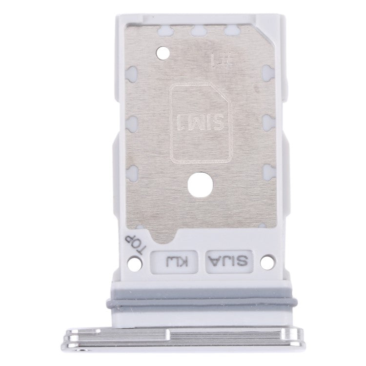 For-Samsung-Galaxy-S22-5G-S901-/-S22+-5G-S906-OEM-Dual-SIM-Card-Tray-Holder-Replacement-(without-Logo)--White