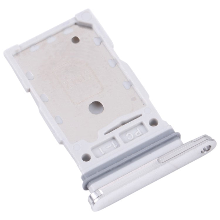For-Samsung-Galaxy-S22-5G-S901-/-S22+-5G-S906-OEM-Dual-SIM-Card-Tray-Holder-Replacement-(without-Logo)--White