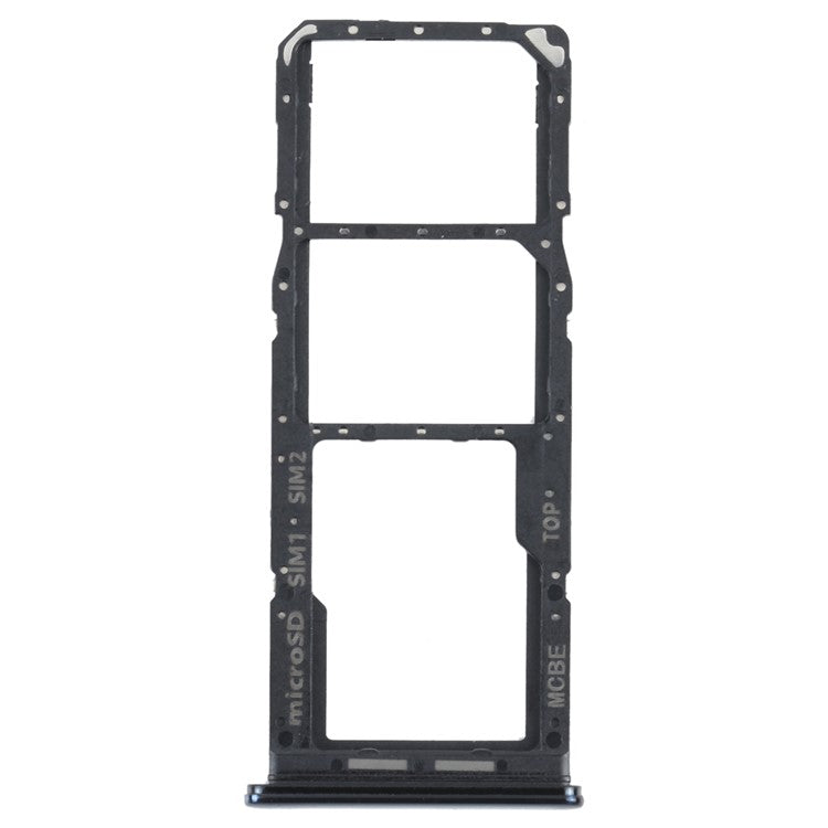 For-Samsung-Galaxy-M32-(Global-Version)-4G-M325-OEM-Dual-SIM-Card-+-TF-Card-Tray-Holder-Replacement-(without-Logo)--Black