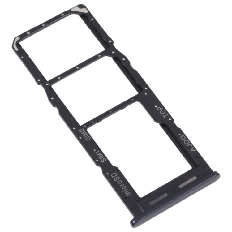 For-Samsung-Galaxy-A04s-4G-(164.7-x-76.7-x-9.1-mm)-OEM-Dual-SIM-Card-+-TF-Card-Tray-Holder-Replacement-(without-Logo)--Black