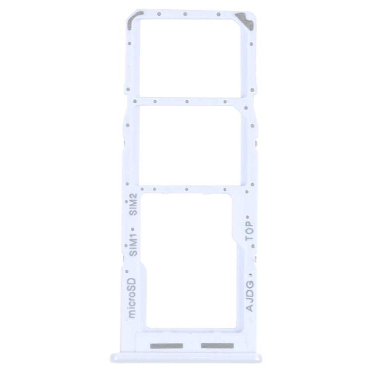 For-Samsung-Galaxy-A04s-4G-(164.7-x-76.7-x-9.1-mm)-OEM-Dual-SIM-Card-+-TF-Card-Tray-Holder-Replacement-(without-Logo)--White