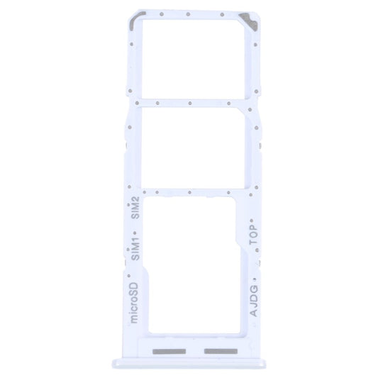 For-Samsung-Galaxy-A04s-4G-(164.7-x-76.7-x-9.1-mm)-OEM-Dual-SIM-Card-+-TF-Card-Tray-Holder-Replacement-(without-Logo)--White
