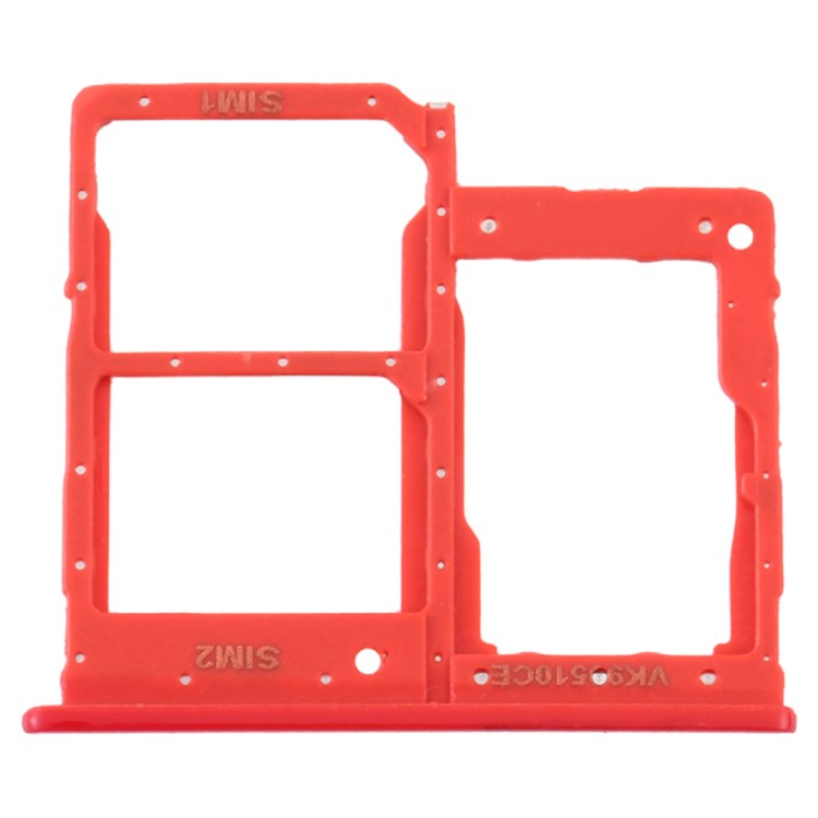 For-Samsung-Galaxy-A2-Core-A260-OEM-Dual-SIM-Card-+-SD-Card-Tray-Holder-Replacement-Part-(without-Logo)--Red