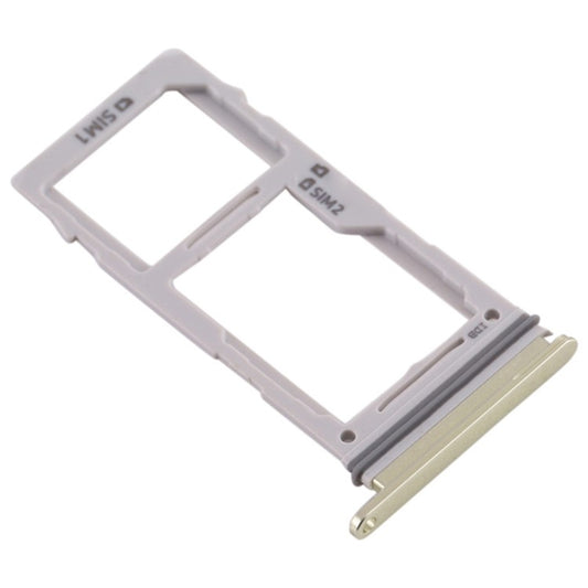 For-Samsung-Galaxy-S10e-G970-OEM-Dual-SIM-Card-+-SD-Card-Tray-Holder-Replacement-Part-(without-Logo)--Gold