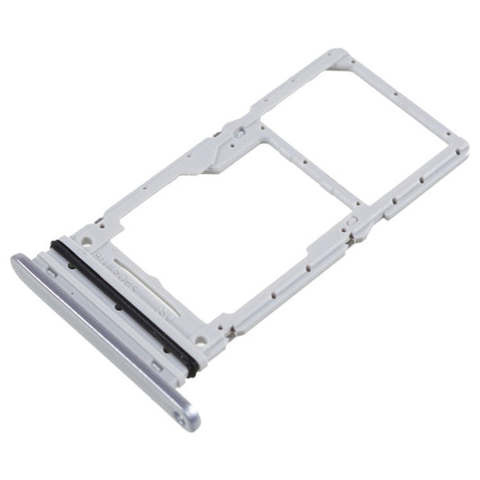 For-Samsung-Galaxy-A34-5G-A346-OEM-Dual-SIM-Card-+-SD-Card-Tray-Holder-Replacement-Part-(without-Logo)--Silver