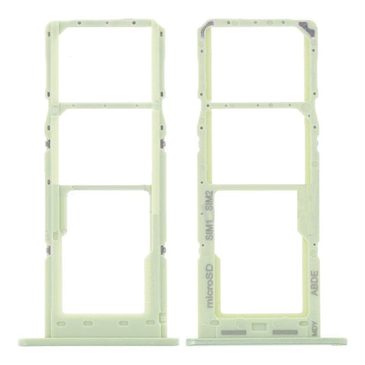 For-Samsung-Galaxy-A24-4G-(162.1-x-77.6-x-8.3mm)-A245-OEM-SIM+SD-Card-Tray-Holder-Replacement-Part-(without-Logo)--Green