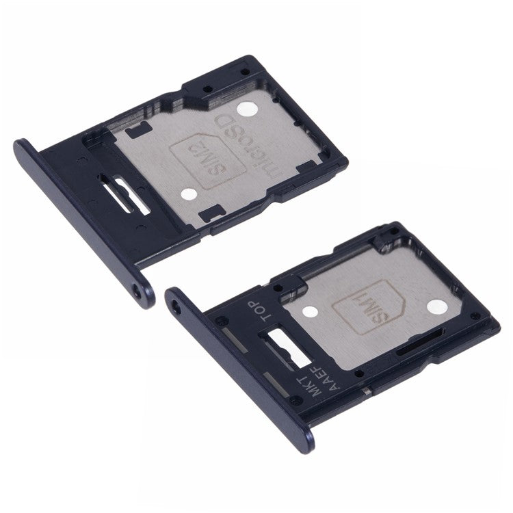 For-Samsung-Galaxy-A15-5G-A156-Dual-SIM-Card-Tray-Slot-OEM-Replacement-Part-(without-Logo)--Black