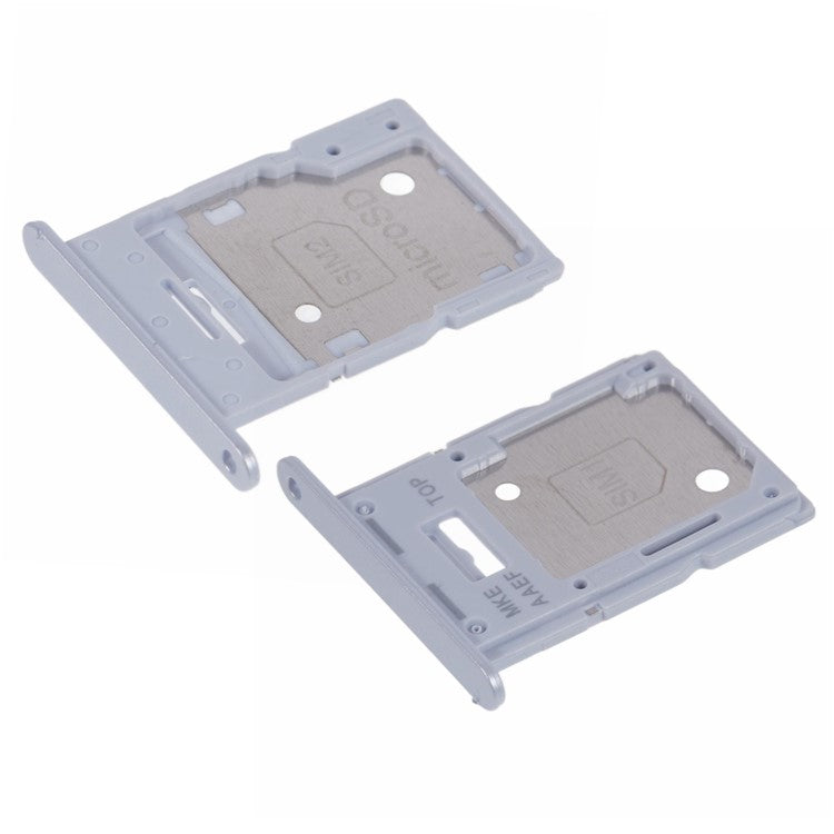 For-Samsung-Galaxy-A15-5G-A156-Dual-SIM-Card-Tray-Slot-OEM-Replacement-Part-(without-Logo)--Silver