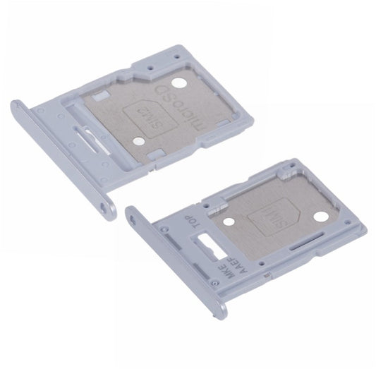 For-Samsung-Galaxy-A15-5G-A156-Dual-SIM-Card-Tray-Slot-OEM-Replacement-Part-(without-Logo)--Silver