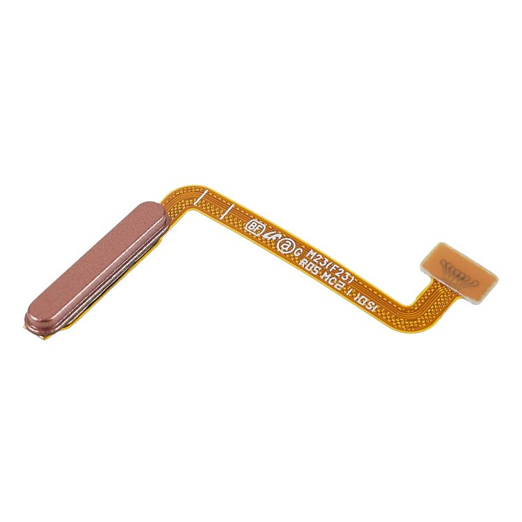 For-Samsung-Galaxy-M23-5G-SM-M236B-OEM-Home-Key-Fingerprint-Button-Flex-Cable-Part-Replacement-(without-Logo)--Orange-Copper