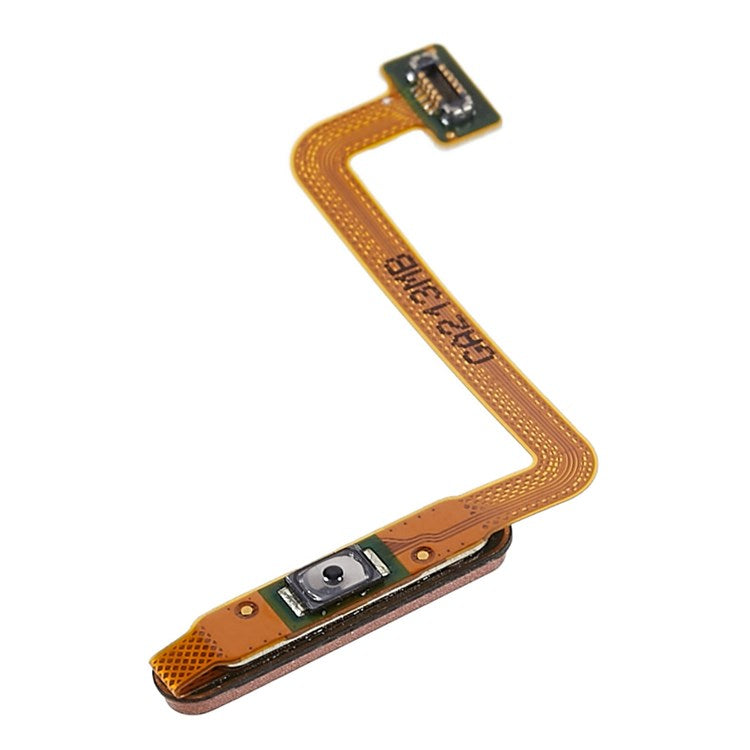 For-Samsung-Galaxy-M23-5G-SM-M236B-OEM-Home-Key-Fingerprint-Button-Flex-Cable-Part-Replacement-(without-Logo)--Orange-Copper