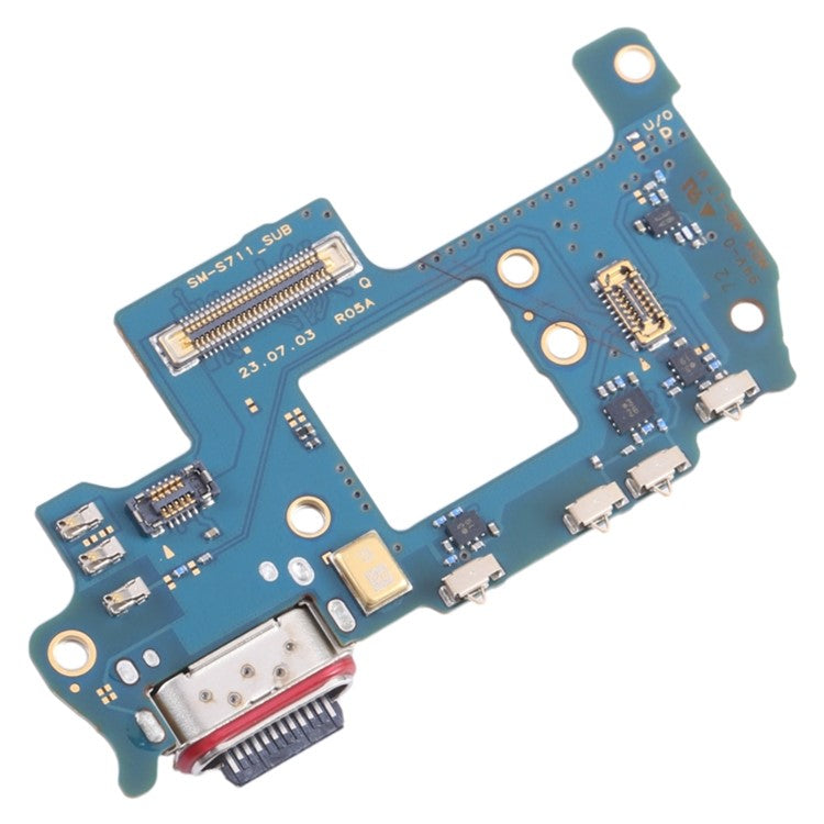 For-Samsung-Galaxy-S23-FE-S711-OEM-Dock-Connector-Charging-Port-Flex-Cable-(Without-Logo)