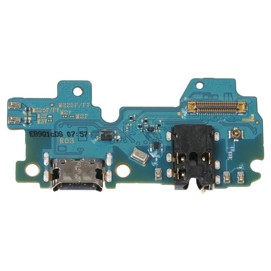 For-Samsung-Galaxy-M22-M225F-/-M32-(Global-Version)-4G-M325F-OEM-Charging-Port-Flex-Cable-Replacement-Part-(without-Logo)