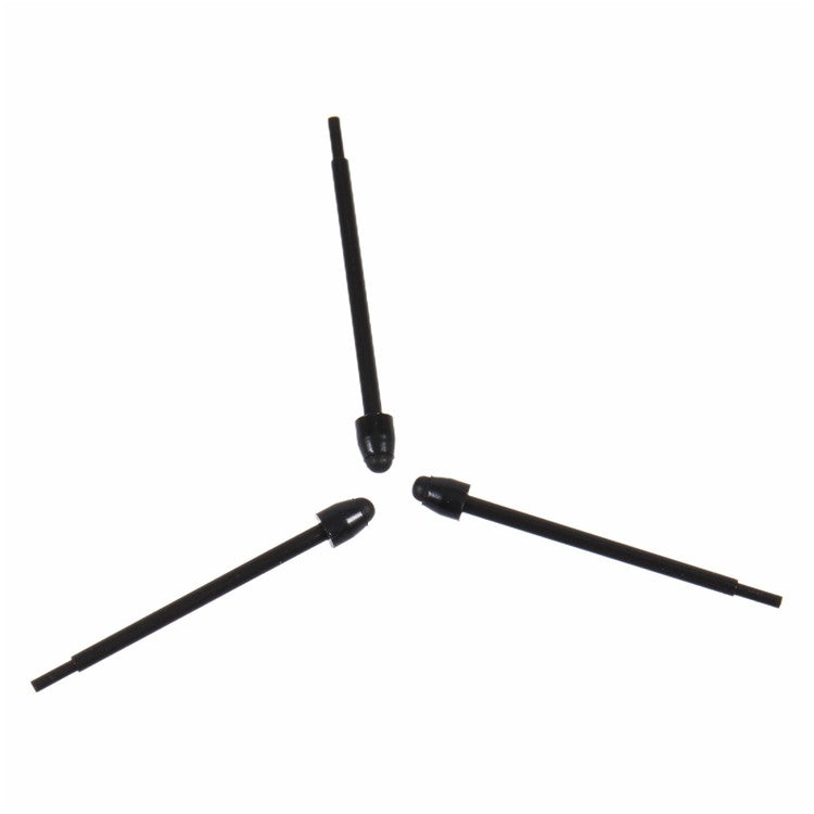 For-Samsung-Galaxy-Z-Fold4-5G-F936-3Pcs-Touch-Stylus-Tips-Nibs-with-Metal-Clip-(Without-Logo)--Black