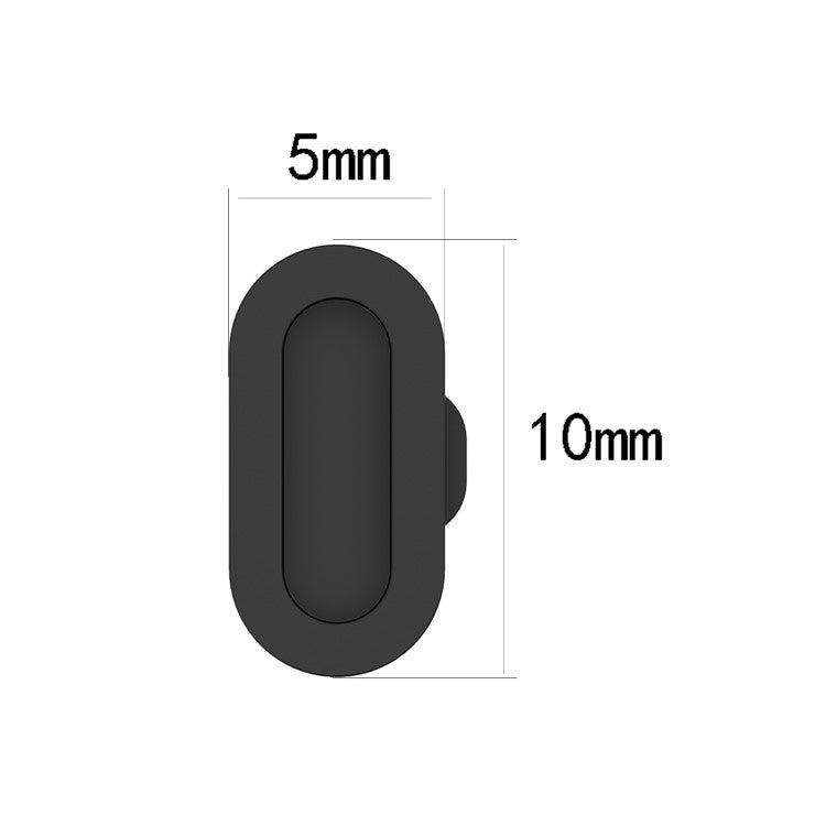 1Pc Anti-dust Silicone Plug for Garmin Forerunner 265 / 265S / 965 , Charging Port Protector Plug Cover - Light Grey