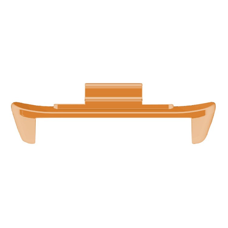 1 Pair 20mm Watch Strap Connector for Xiaomi Smart Band 9 Pro / 8 Pro / Redmi Watch 4 Watchband Metal Adapter - Rose Gold