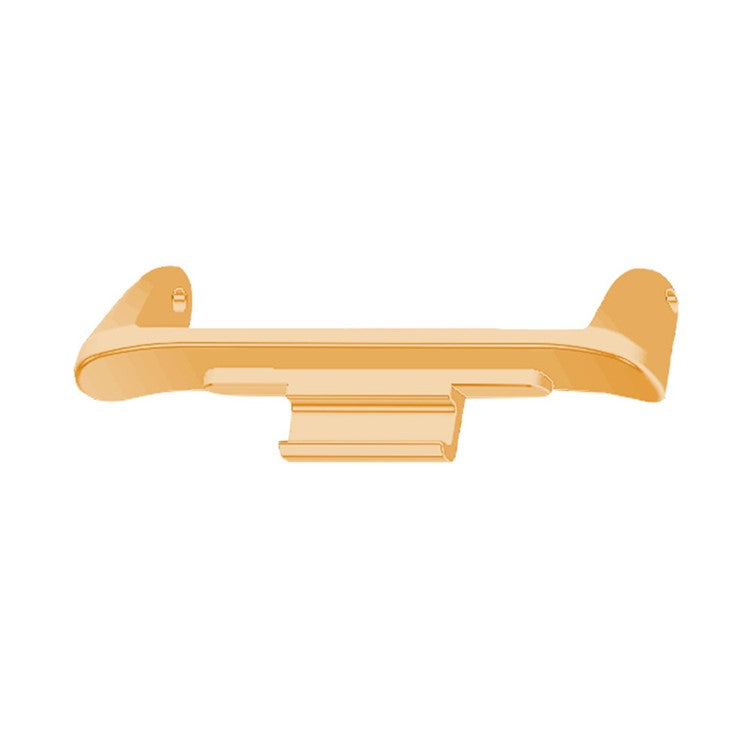 1 Pair 20mm Watch Strap Connector for Xiaomi Smart Band 9 Pro / 8 Pro / Redmi Watch 4 Watchband Metal Adapter - Rose Gold