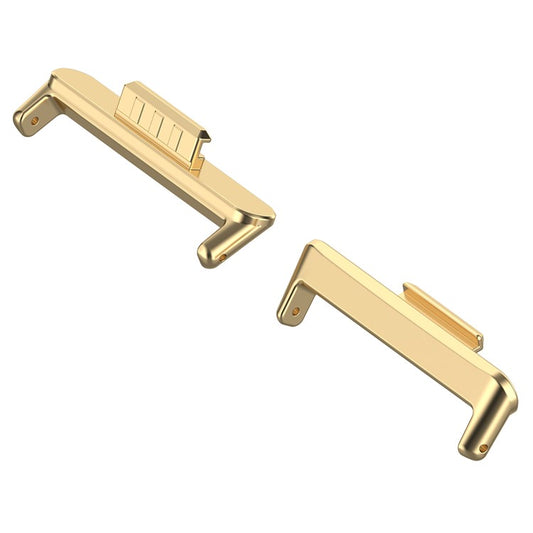 1 Pair for Huawei Watch Fit 3 Watch Strap Connector 20mm Wrist Band Metal Adapter - Gold
