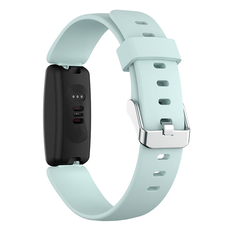 Silicone Smart Watch Strap [Large Size] for Fitbit Inspire 2/Ace 3 - Baby Blue