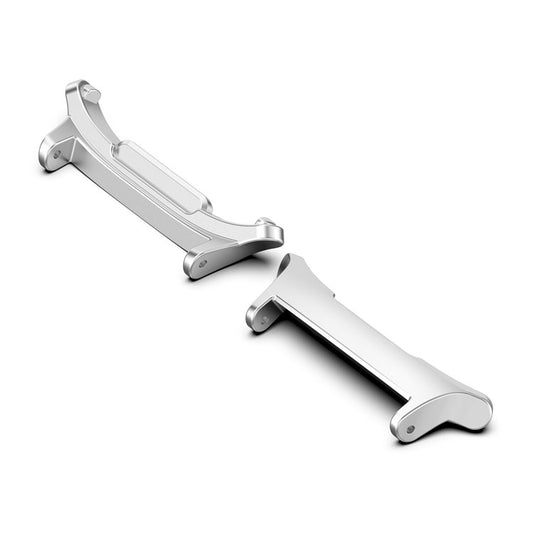 1 Pair for Samsung Galaxy Watch Ultra 47mm Watch Strap Stainless Steel Connector 20mm Band Adapter - Silver