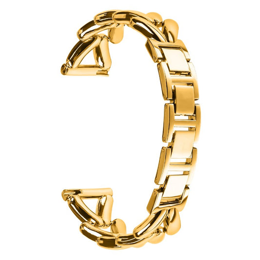 Zinc Alloy Watch Band for Huawei Watch 2 Twisted Metal Watch Strap Replacement - Gold