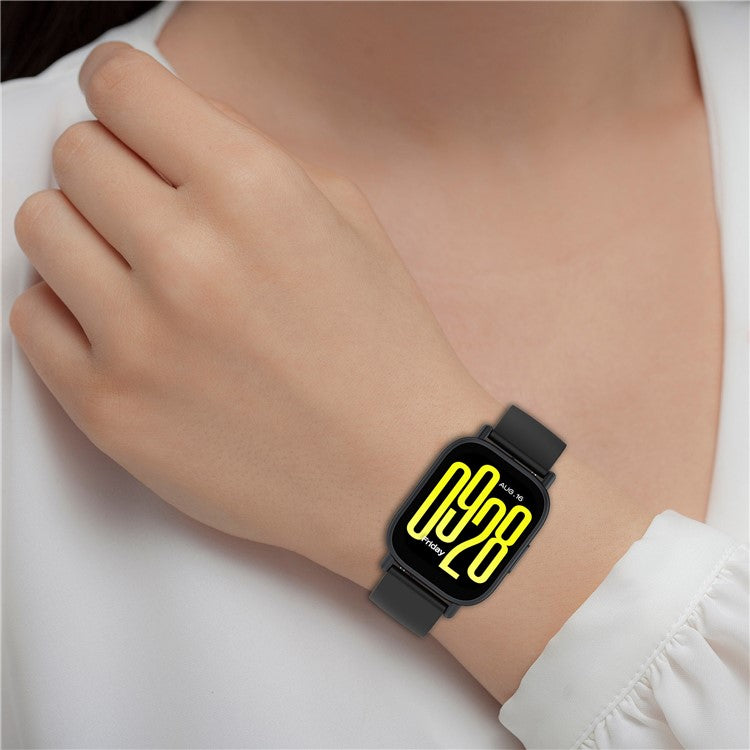 Silicone Strap for Xiaomi Redmi Watch 5 Active Watch Band Adjustable Watchband Replacement - Lime
