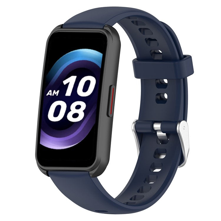 16mm Smartwatch Band for Keep B5 / B4 Lite / Huawei TalkBand B7 Adjustable Silicone Strap - Midnight Blue