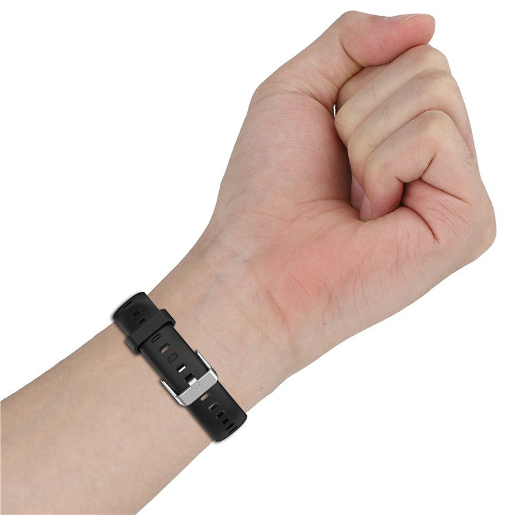 16mm Smartwatch Band for Keep B5 / B4 Lite / Huawei TalkBand B7 Adjustable Silicone Strap - Midnight Blue