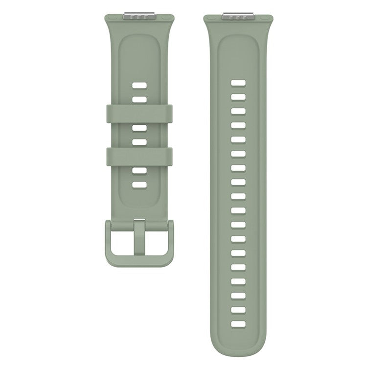 For Huawei Watch Fit 2 / Fit 2 Active / Classic / Elegant Silicone Watch Strap Soft Sport Replacement Watch Band - Light Green