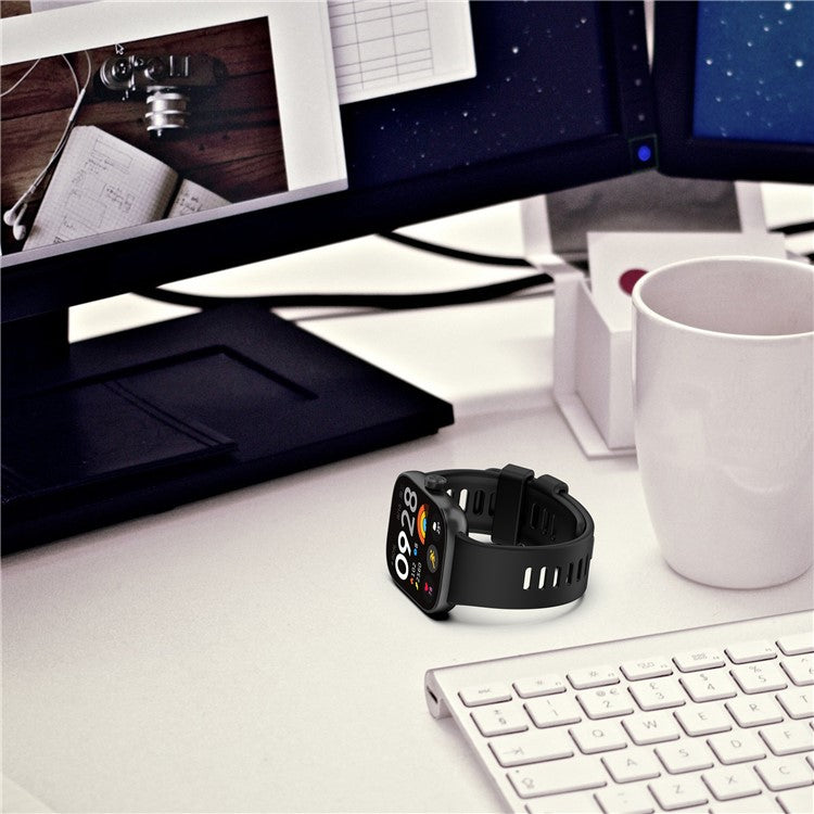For Xiaomi Redmi Watch 4 / Smart Band 8 Pro Watch Band Silicone Strap Replacement - Blue