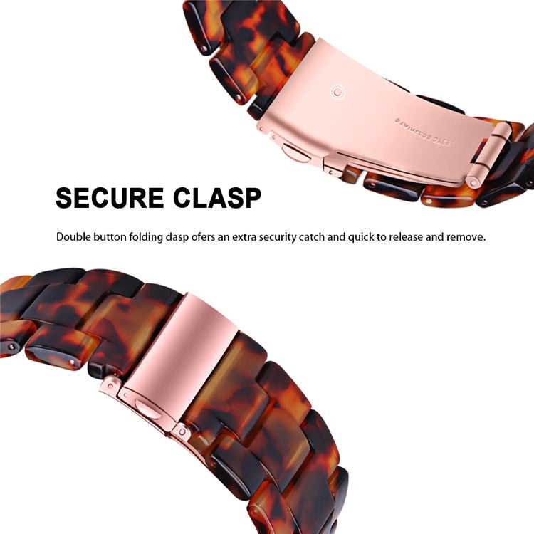 For Nokia Withings Steel HR 40mm Watch Strap 20mm Waterproof Resin Acrylic Bracelet Band - Style F