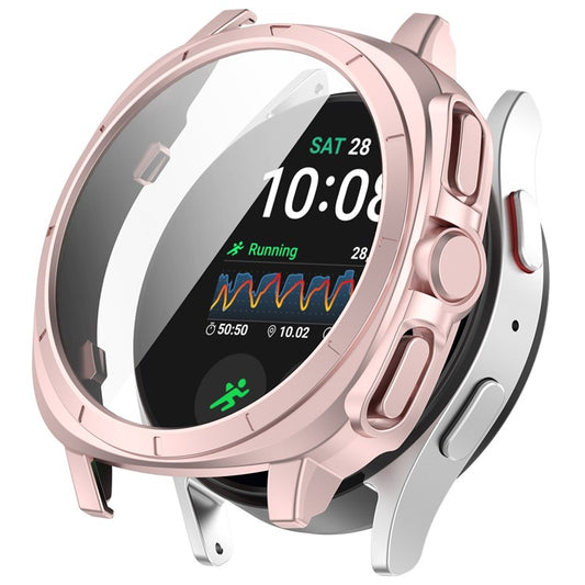 For Samsung Galaxy Watch7 40mm Anti-Drop Watch Case TPU Protective Frame - Pink