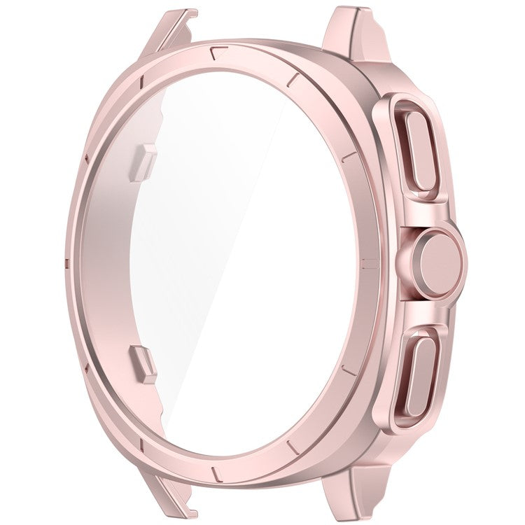 For Samsung Galaxy Watch7 40mm Anti-Drop Watch Case TPU Protective Frame - Pink