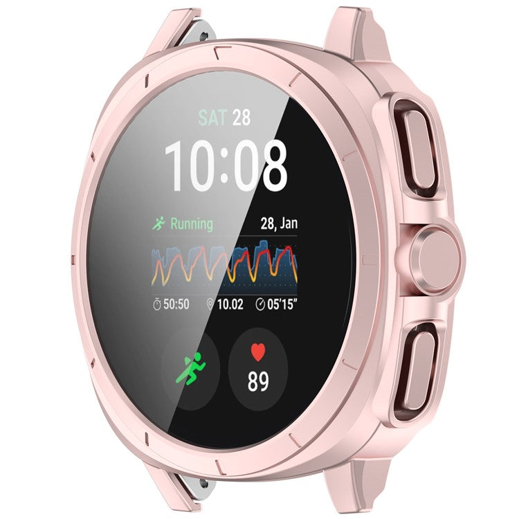 For Samsung Galaxy Watch7 40mm Anti-Drop Watch Case TPU Protective Frame - Pink