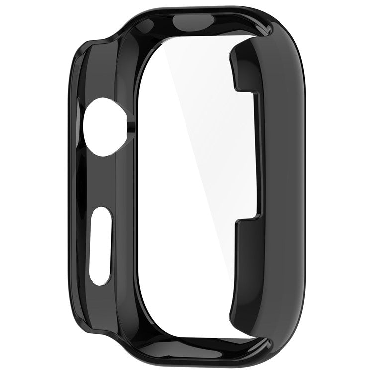 For Huawei Watch D2 Case Hard PC All Around Watch Cover with Tempered Glass Film - Black