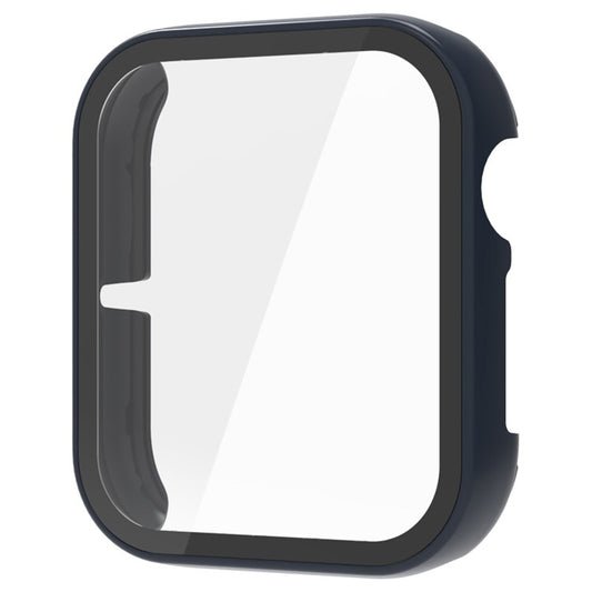 For Honor Watch 5 Anti-scratch Hard PC Watch Case with Built-In Tempered Glass Film - Midnight Blue