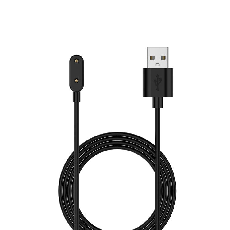 100cm Magnetic Charging Cable Smart Watch USB Charger Dock for Honor Band 8 / Band 6 / Band 7 / Watch Fit (with Overcharge Protection Chip)- Black