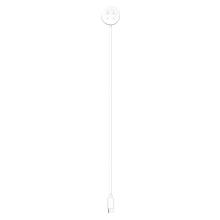 100cm Charging Dock for Google Pixel Watch 3 45mm / 41mm / Watch 2 / Fitbit Ace LTE Charger Magnetic Charging Cable - White / Type-C Interface