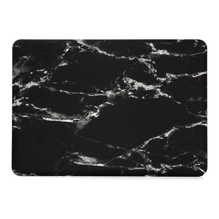 Marble Pattern Hard Case for Macbook Pro 13.3 with Retina Display - White / Black