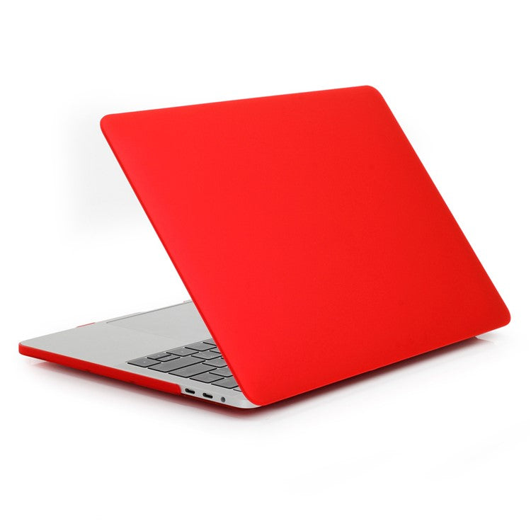 Matte Plastic Front and Back Shell for MacBook Air 13.3" Retina Display A2337 M1 (2020)/Air 13.3'' Retina Display A2179 (2020)/Air 13.3-inch (2019) (2018) A1932 - Red