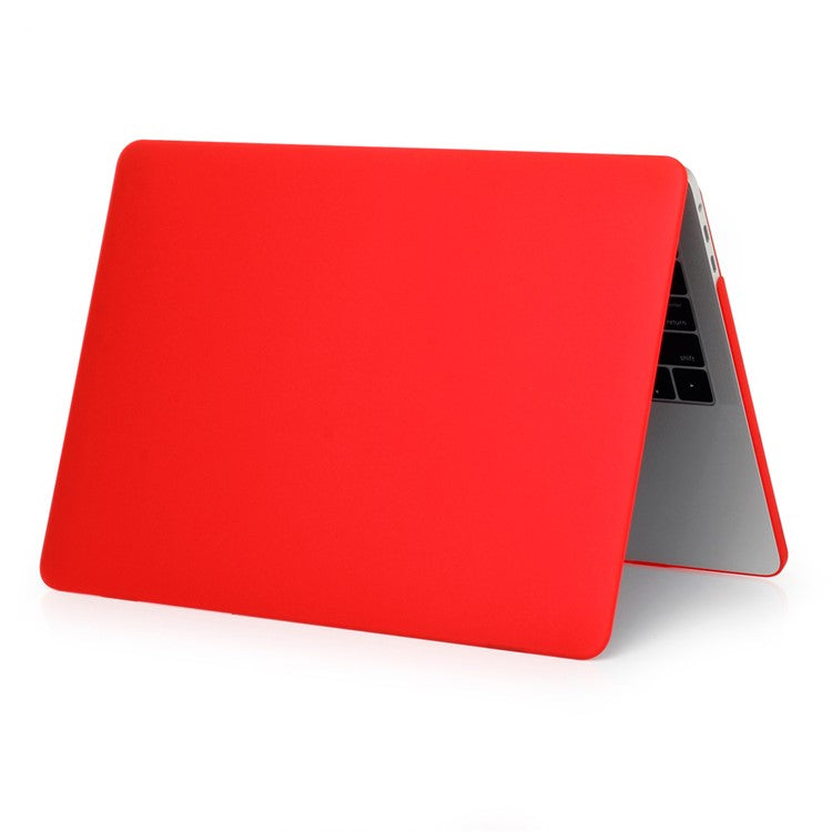 Matte Plastic Front and Back Shell for MacBook Air 13.3" Retina Display A2337 M1 (2020)/Air 13.3'' Retina Display A2179 (2020)/Air 13.3-inch (2019) (2018) A1932 - Red