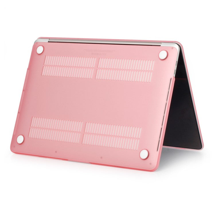 Matte Plastic Front and Back Cover for MacBook Air 13.3" Retina Display A2337 M1 (2020)/Air 13.3'' Retina Display A2179 (2020)/Air 13.3-inch (2019) (2018) A1932 - Rose