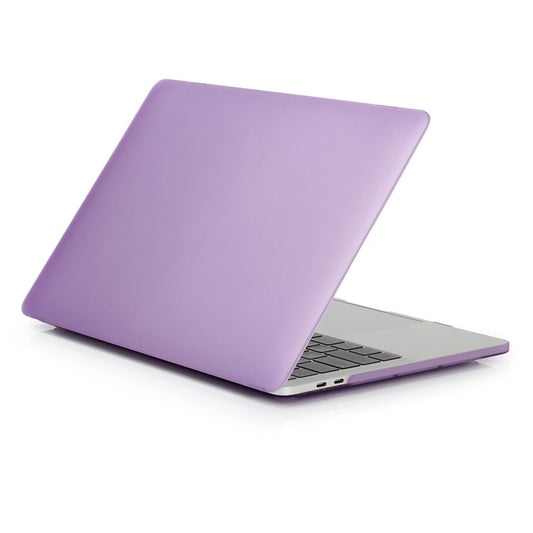 Matte Plastic Front and Back Heat Dissipation Shell for MacBook Air 13.3" Retina Display A2337 M1 (2020)/Air 13.3'' Retina Display A2179 (2020)/Air 13.3-inch (2019) (2018) A1932 - Light Purple