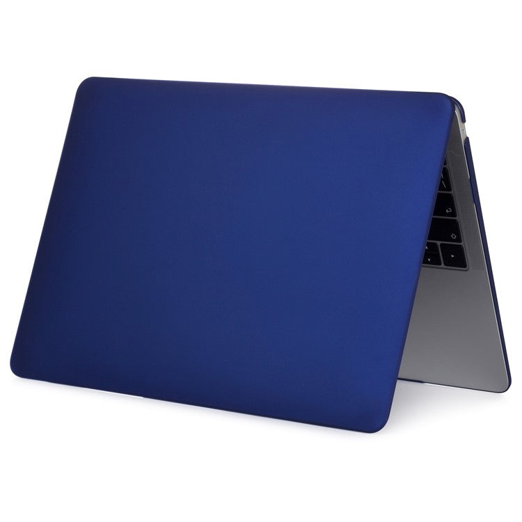 Matte Plastic Front and Back Cover Protection Case Shell for MacBook Air 13.3" Retina Display A2337 M1 (2020)/Air 13.3'' Retina Display A2179 (2020)/Air 13.3-inch (2019) (2018) A1932 - Black Blue