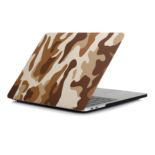 Patterned Hard Protective Cover for MacBook Air 13.3" Retina Display A2337 M1 (2020)/Air 13.3'' Retina Display A2179 (2020)/Air 13.3-inch (2019) (2018) A1932 - Camouflage Pattern / Brown